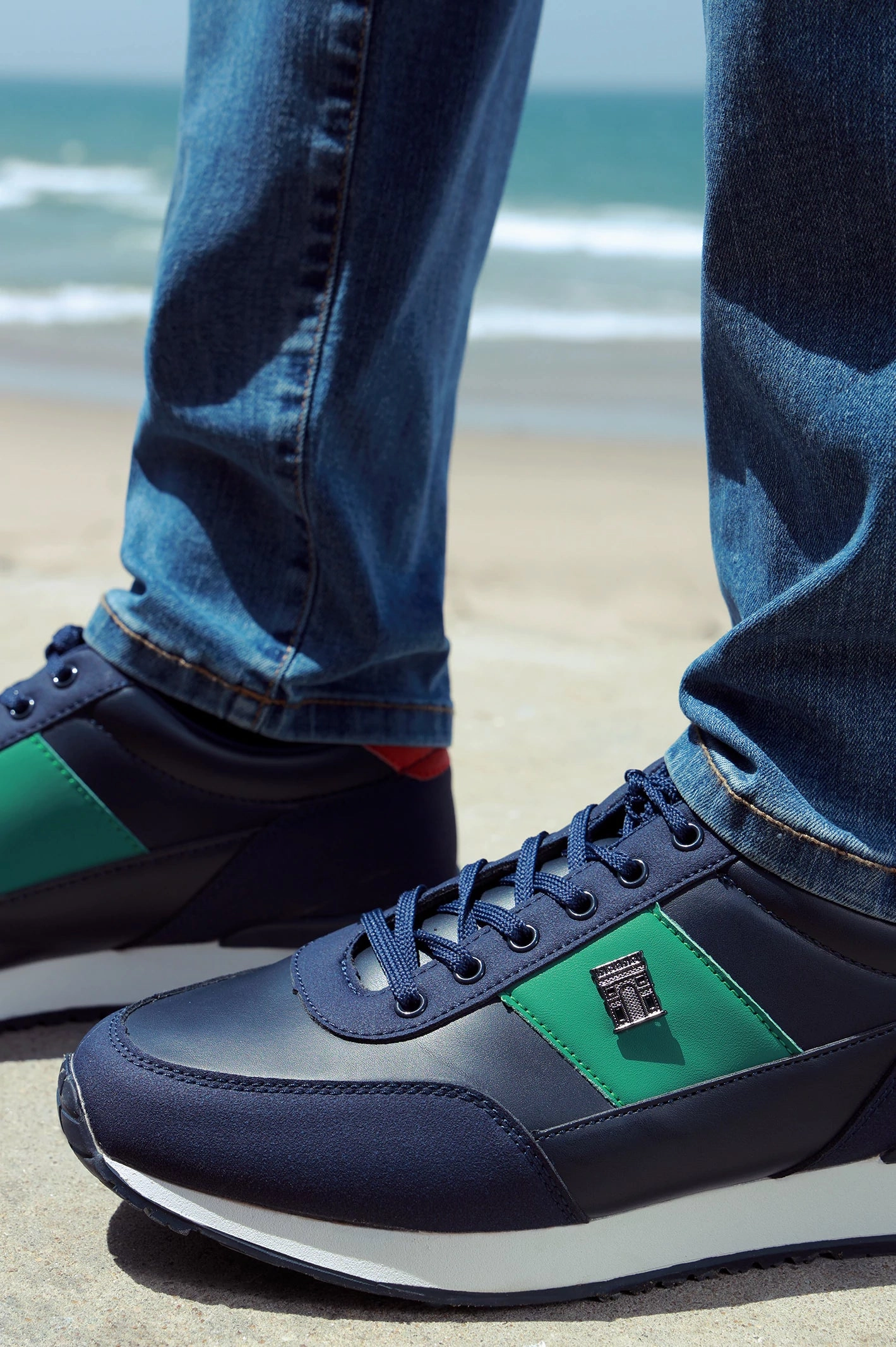 Navy Blue Men Casual Sneaker Originals X Bad Bunny Campus Casual Shoes