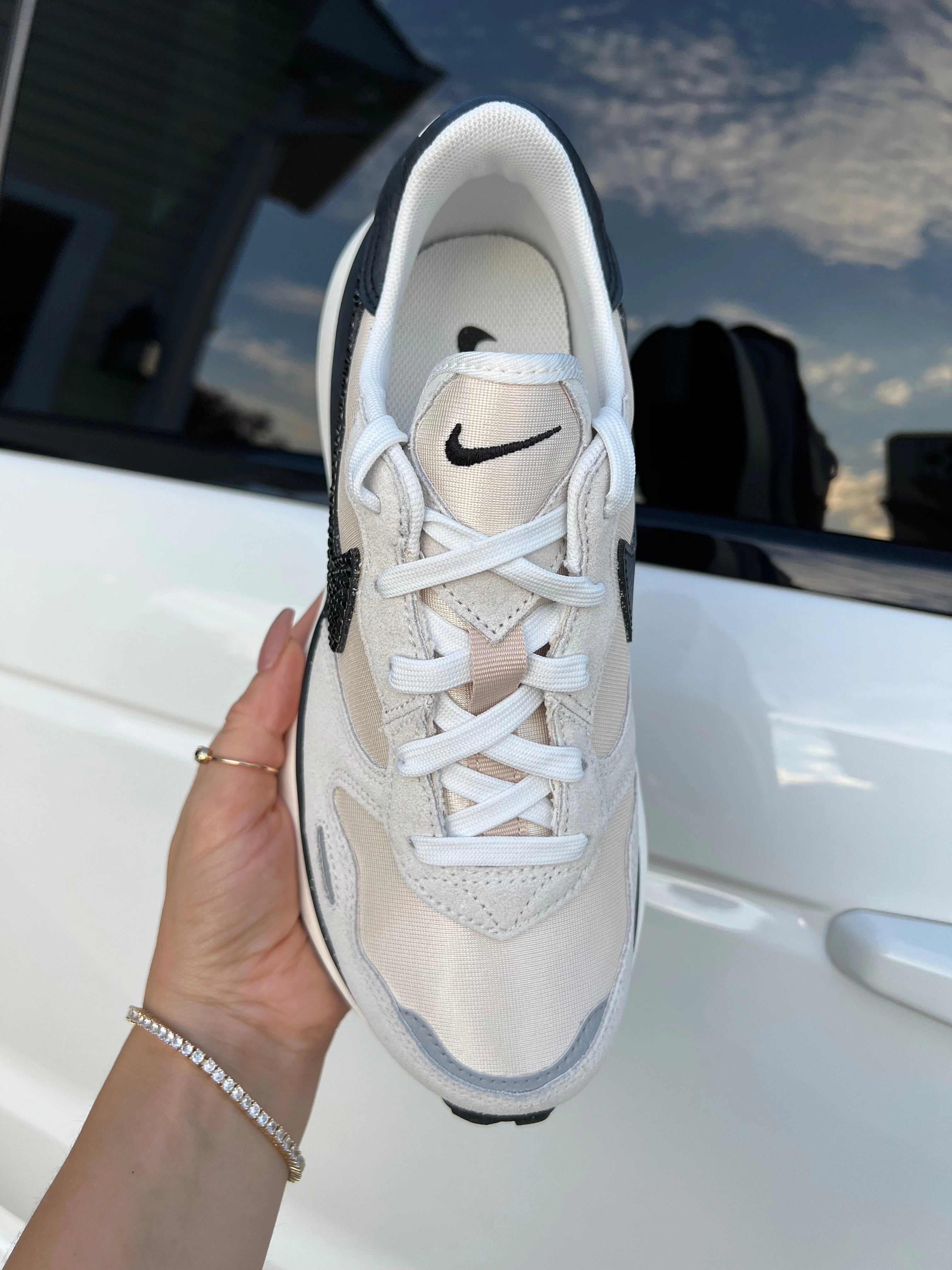 Neutral Swarovski Womens Nike Shoes Adidas Plain Shoes