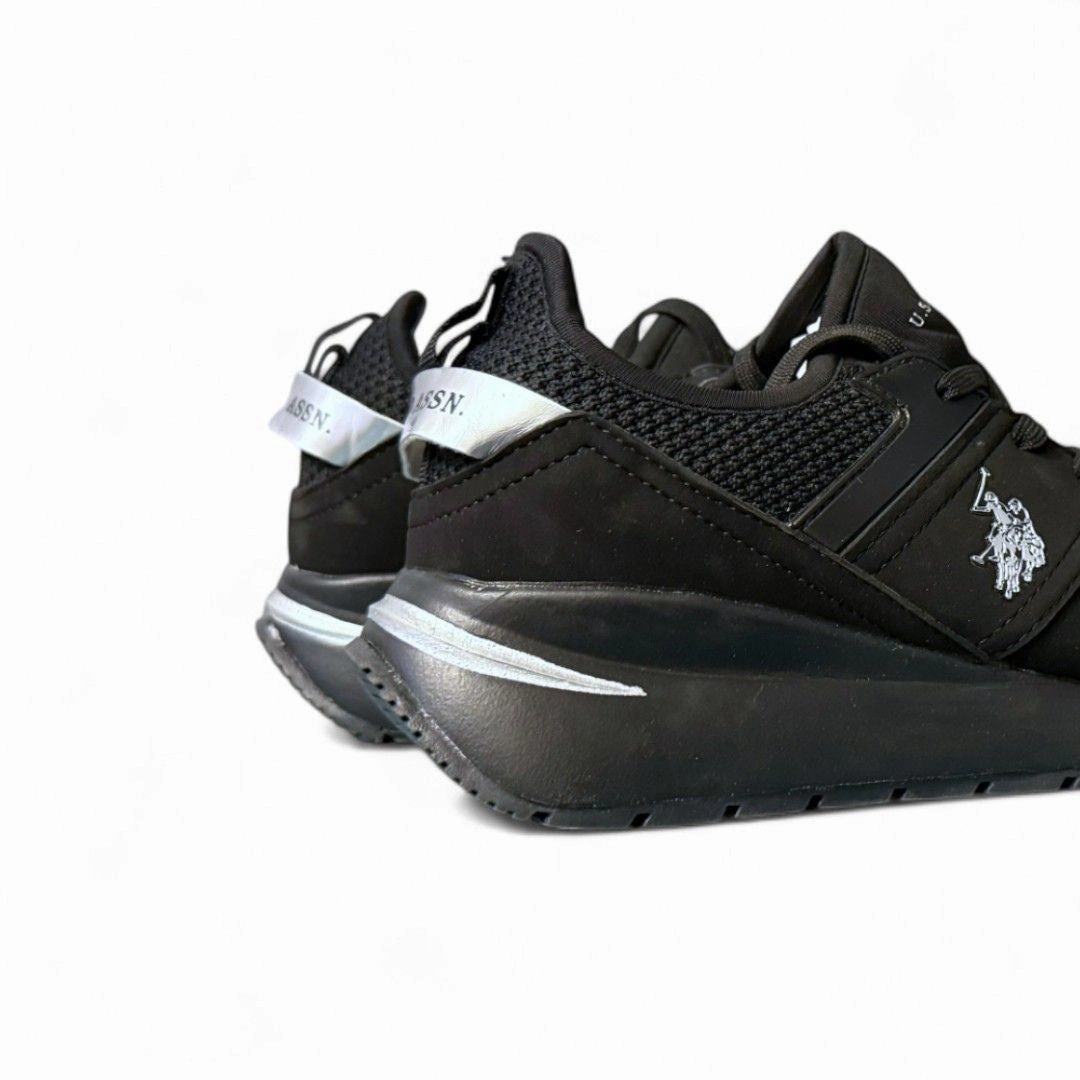 Sneakers Size 8 U.S. POLO ASSN. Charge Sneakers Women - BLKBLK