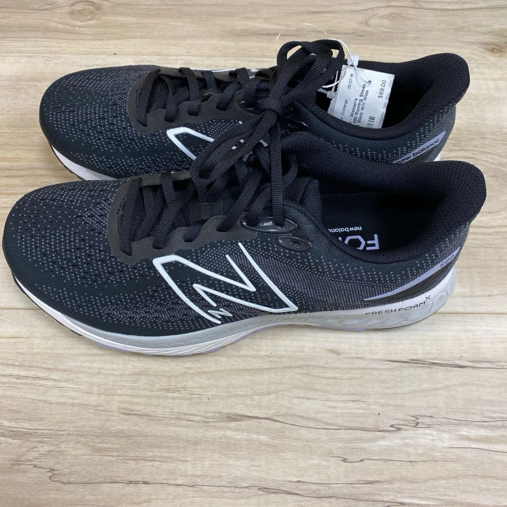 Glycerin Max Running Shoes New Balance - Women's Fresh Foam 880 Running Shoes - MSRP $180: Black-women-W11 Wide