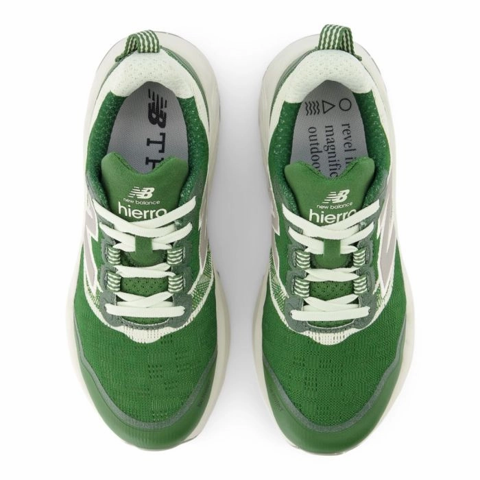 Plain Ridge Trail Shoes New balance Fresh Foam X Hierro V9 Wide Women's -Dark Alpine Green/Arid Stone and Mineral