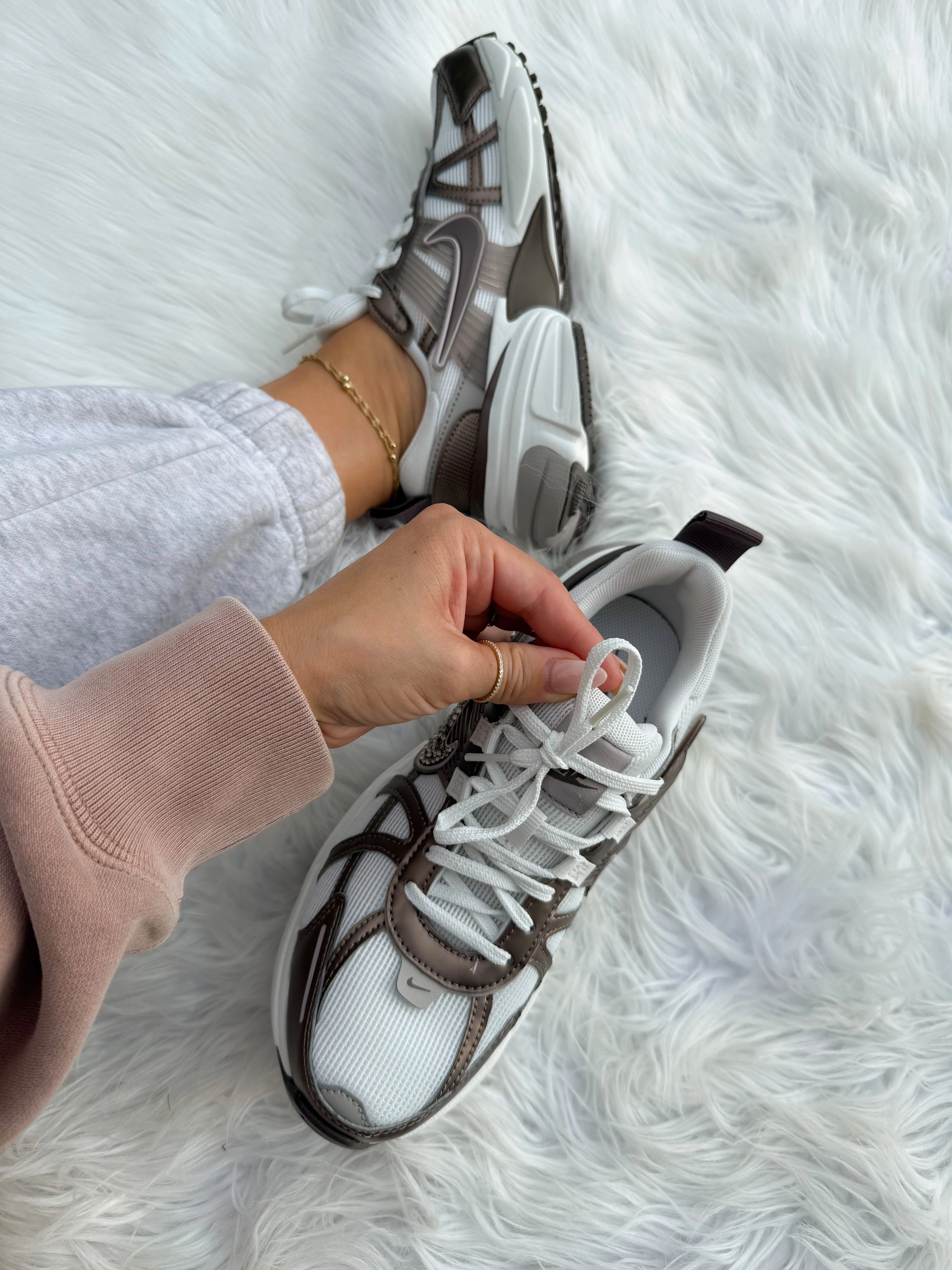 NEW FallBrown Swarovski Womens Nike Shoes Adidas Gazelle Shoe Laces