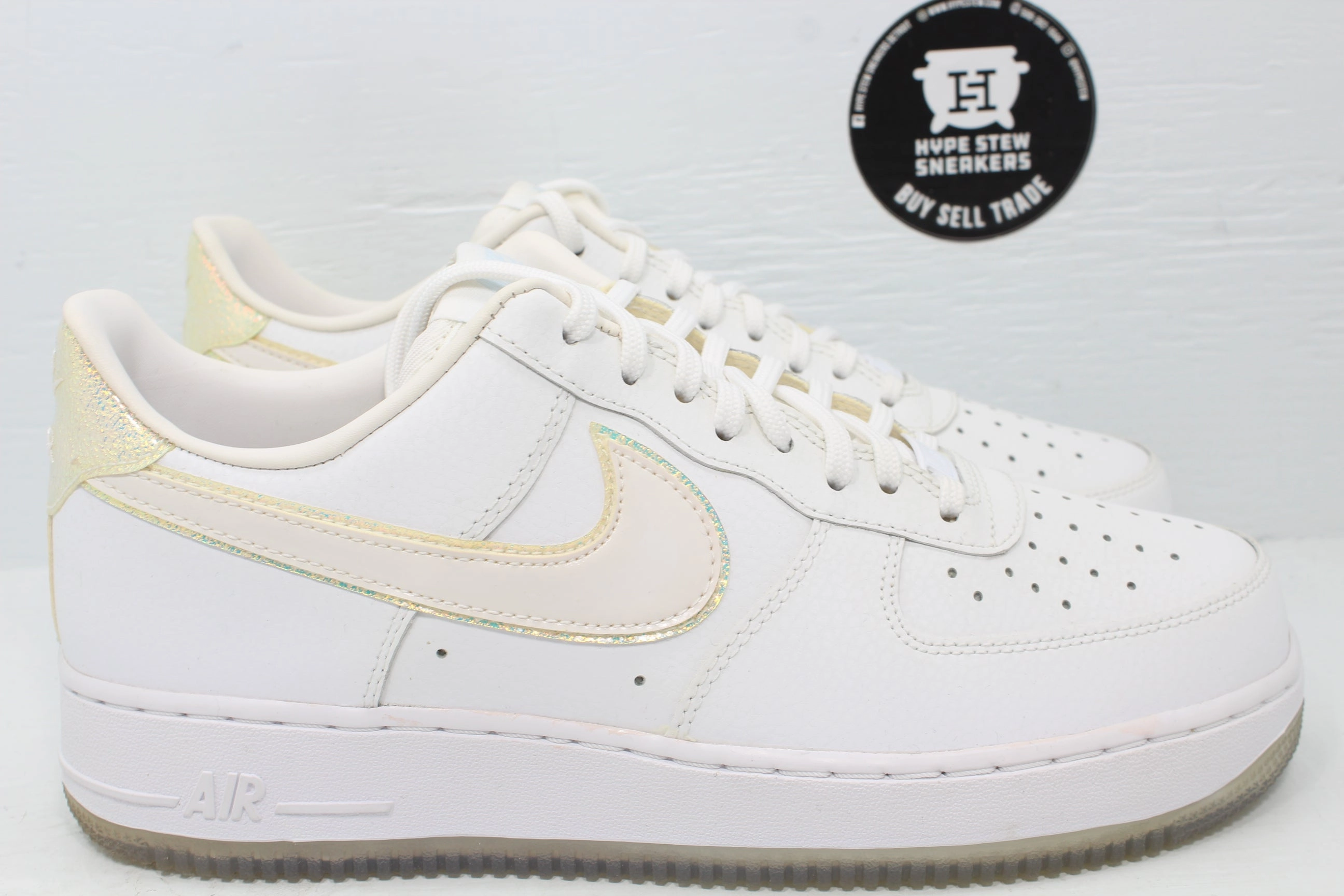 Nike Air Force 1 PRM White Blue Tint (W) Asics Blast Shoes