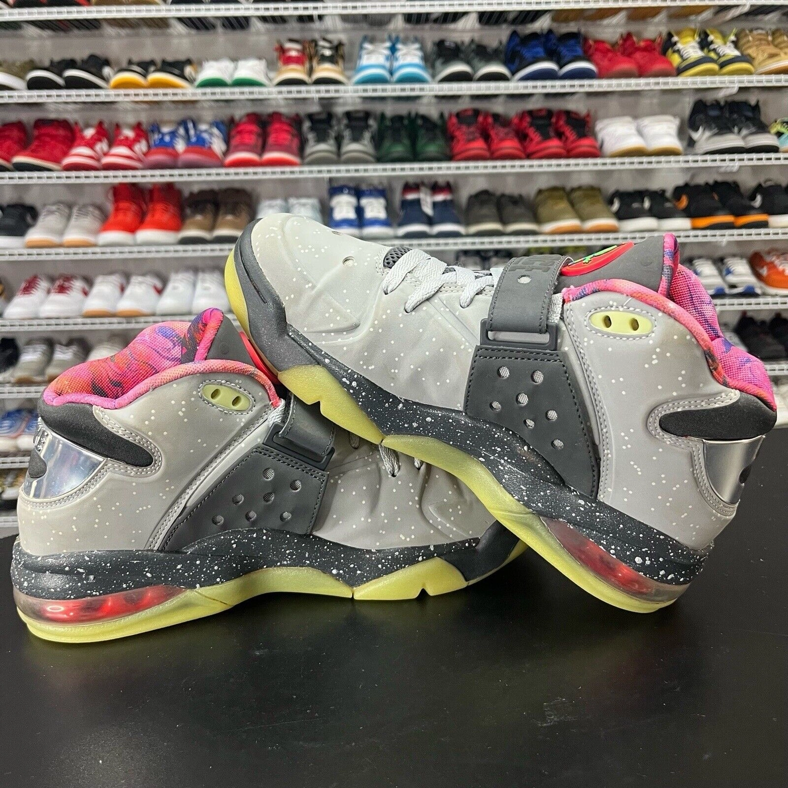 Jordan Burroughs Asics Shoes Nike Air Force Max 2013 PRM QS Area 72 - 597799 001 Men's 7