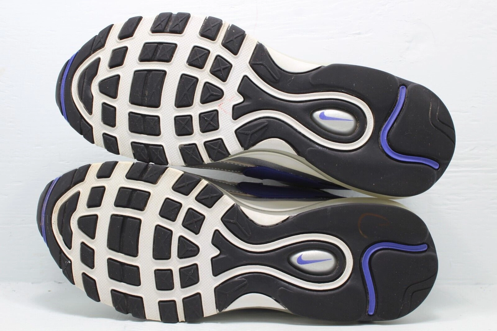 Asics Omniflex Pursuit Wrestling Shoes Nike Air Max 97/BW Metallic Silver Persian Violet Size 7.5 No Insoles