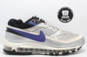 Asics Gel-ds Trainer 24 Running Shoes Nike Air Max 97/BW Metallic Silver Persian Violet Size 7.5 No Insoles