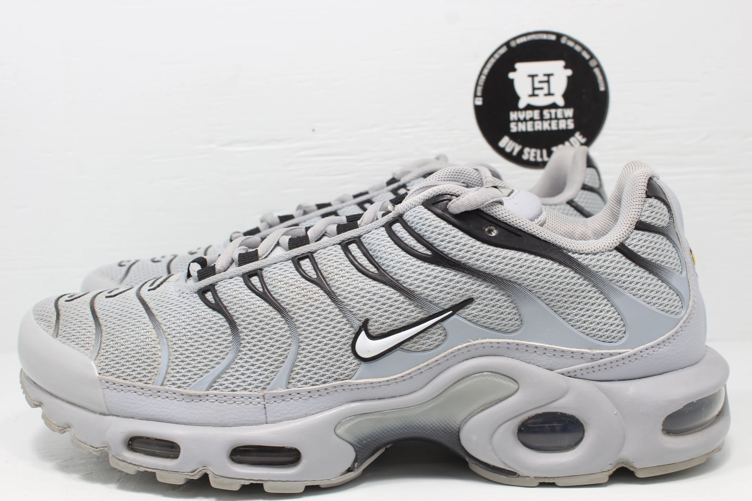 Nike Air Max Plus Wolf Grey No Insoles Asics Running Shoes Jolt 3
