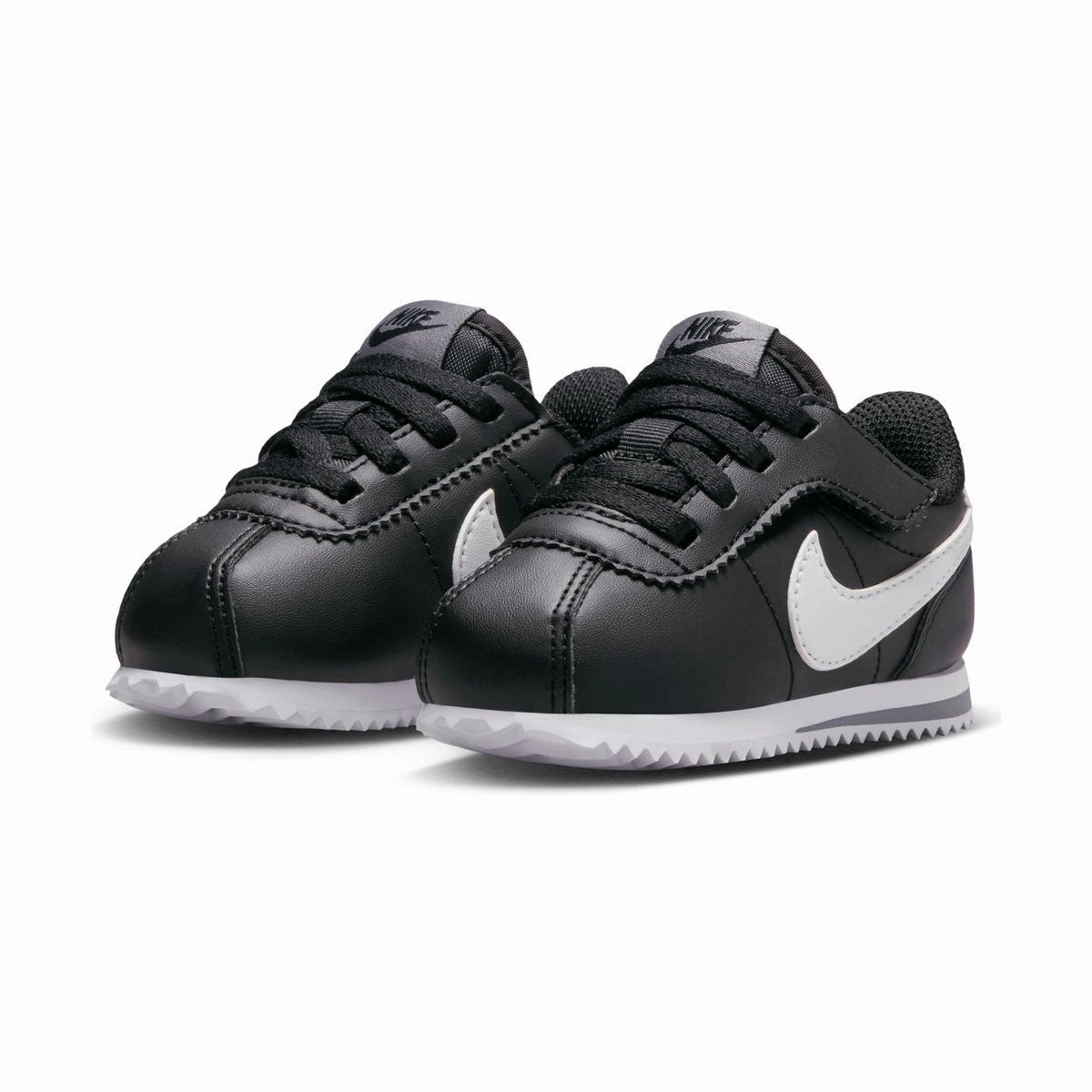 Long Run Running Shoes Nike Cortez EasyOn 'Black White' Baby/Toddler Shoes