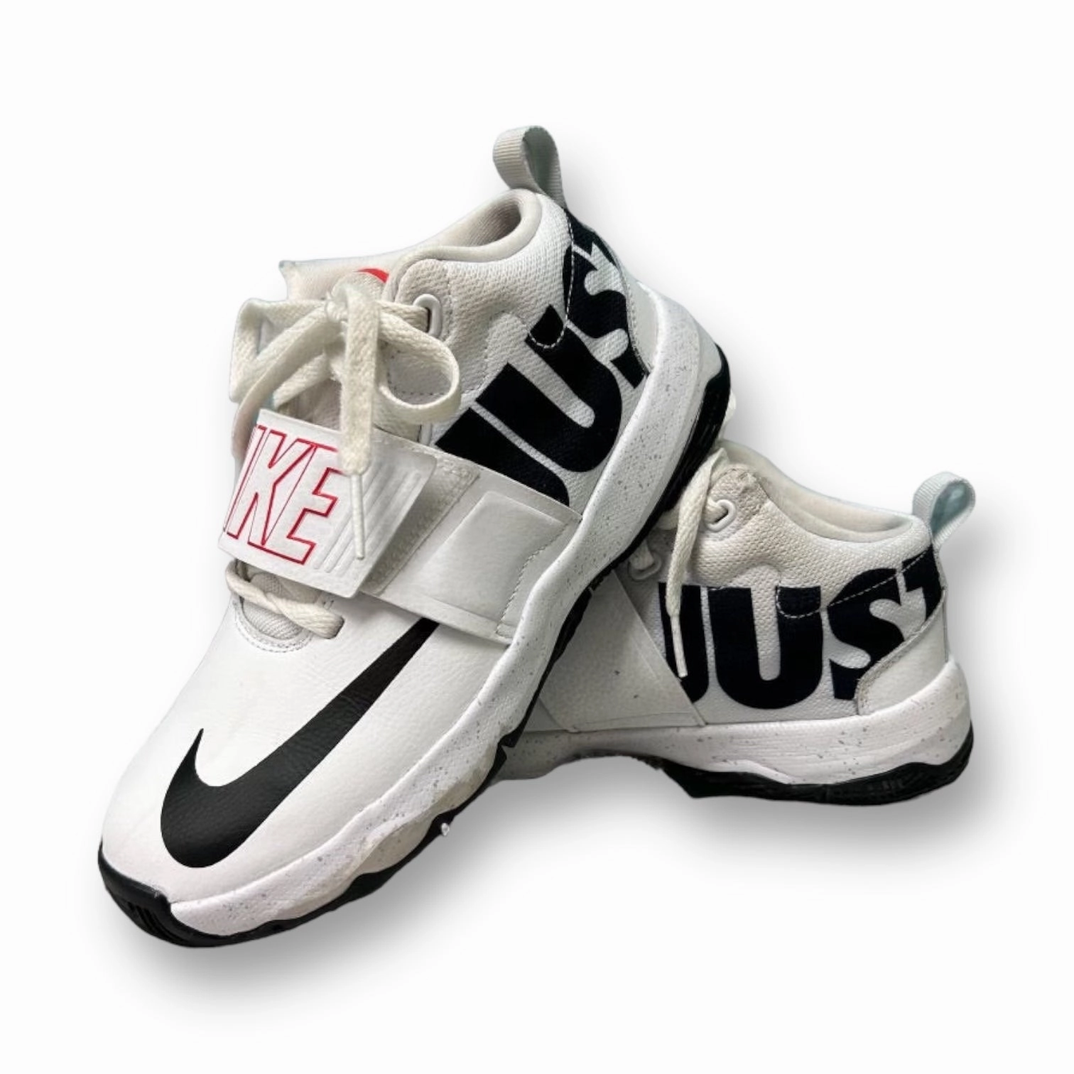 Nike Girls Basketball Shoes Size 5.5 Youth Sneaker, White and Black Asics Shoe Types Explained