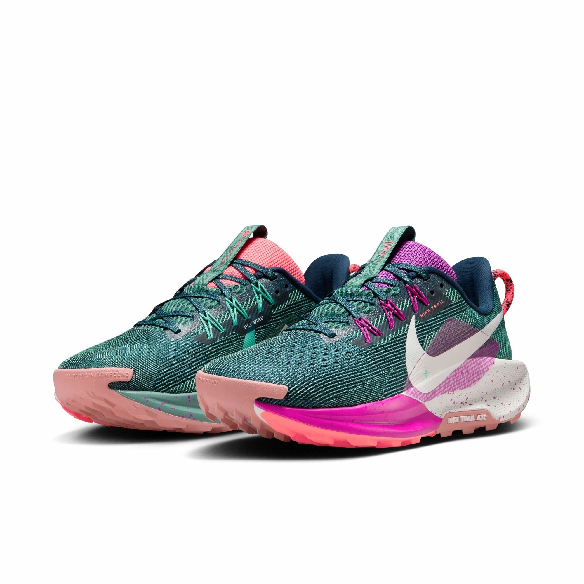 Best Tennis Shoes For Hiking Trails Nike Pegasus Trail 5 Women's - Navy/Phantom-vivid Grape