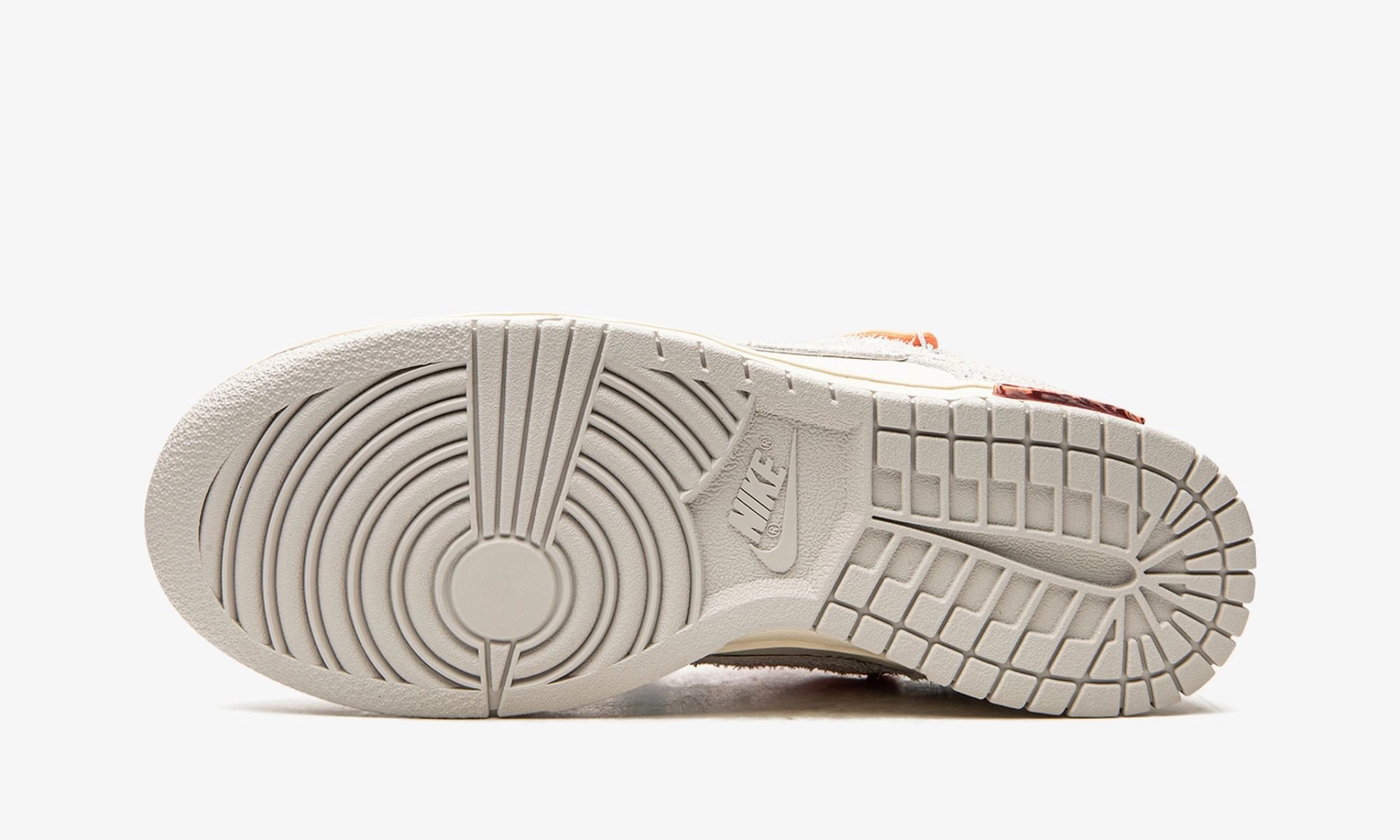 Nike x Off White Dunk Low "Lot 19" Pre-Owned Asics Gel Kenun Running Shoes