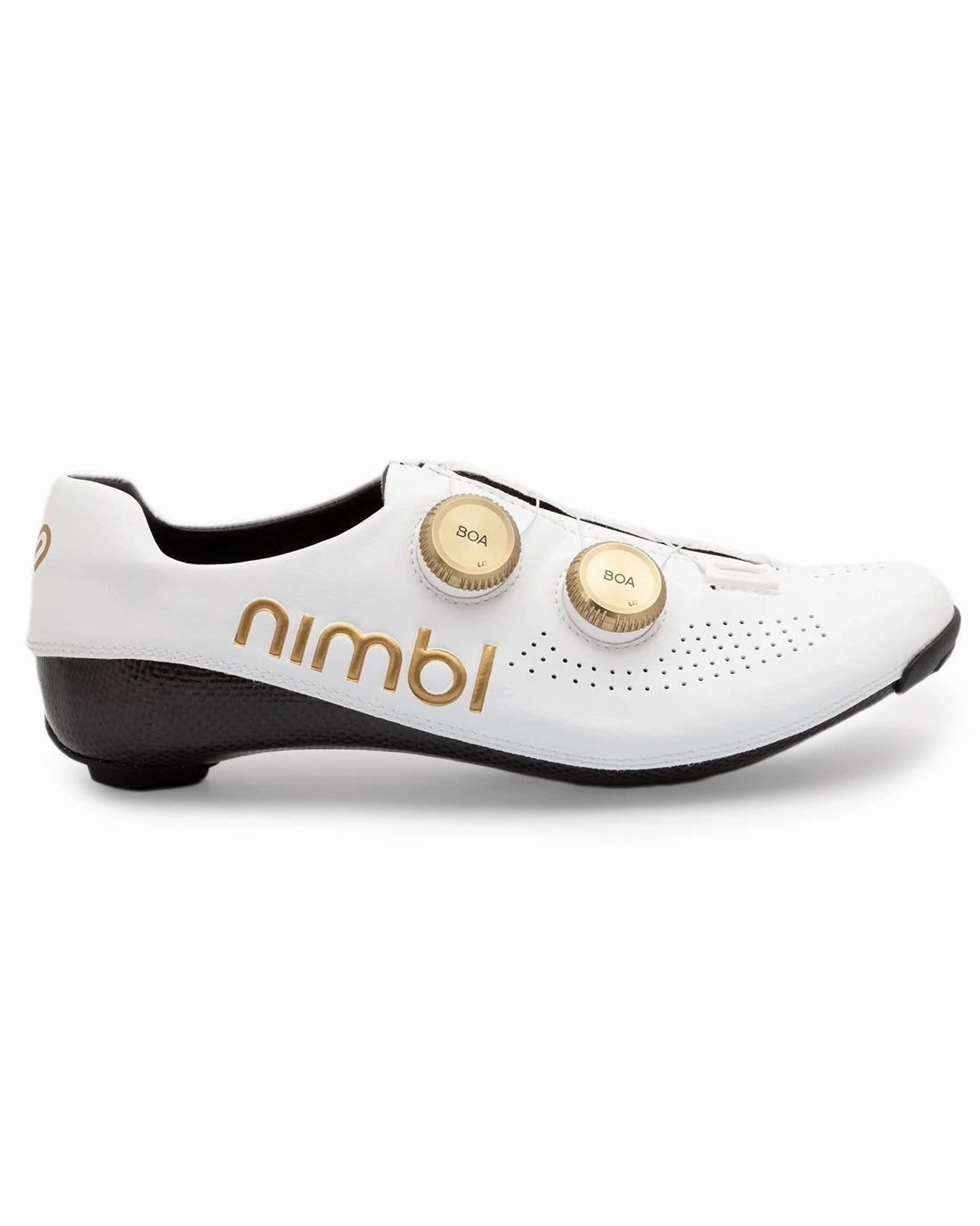 Best Cycling Shoes For Long Rides Nimbl Ultimate - White Gold