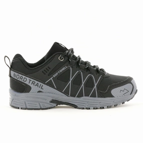 Nord Trail Boy's Mt. Hood II Low Black Trail Hiking Shoe Hiking Shoes High Top Vs Low Top