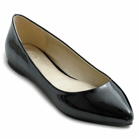 Kohls Dress Shoes Flats Ollio Women's Shoe Ballet Basic Pointed Toe Comfort Enamel Flat