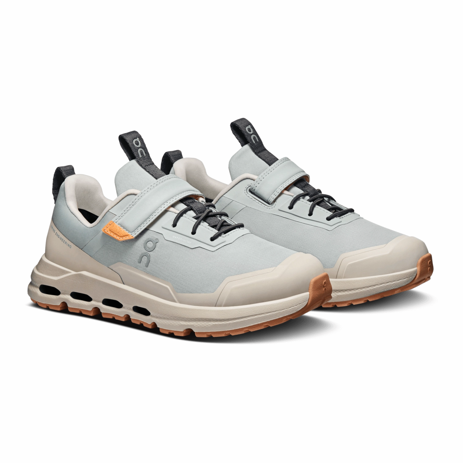 On Shoes Cloudhero Waterproof Kids Glacier/Pearl 3KE10033060 Waterproof Shoes With Holes