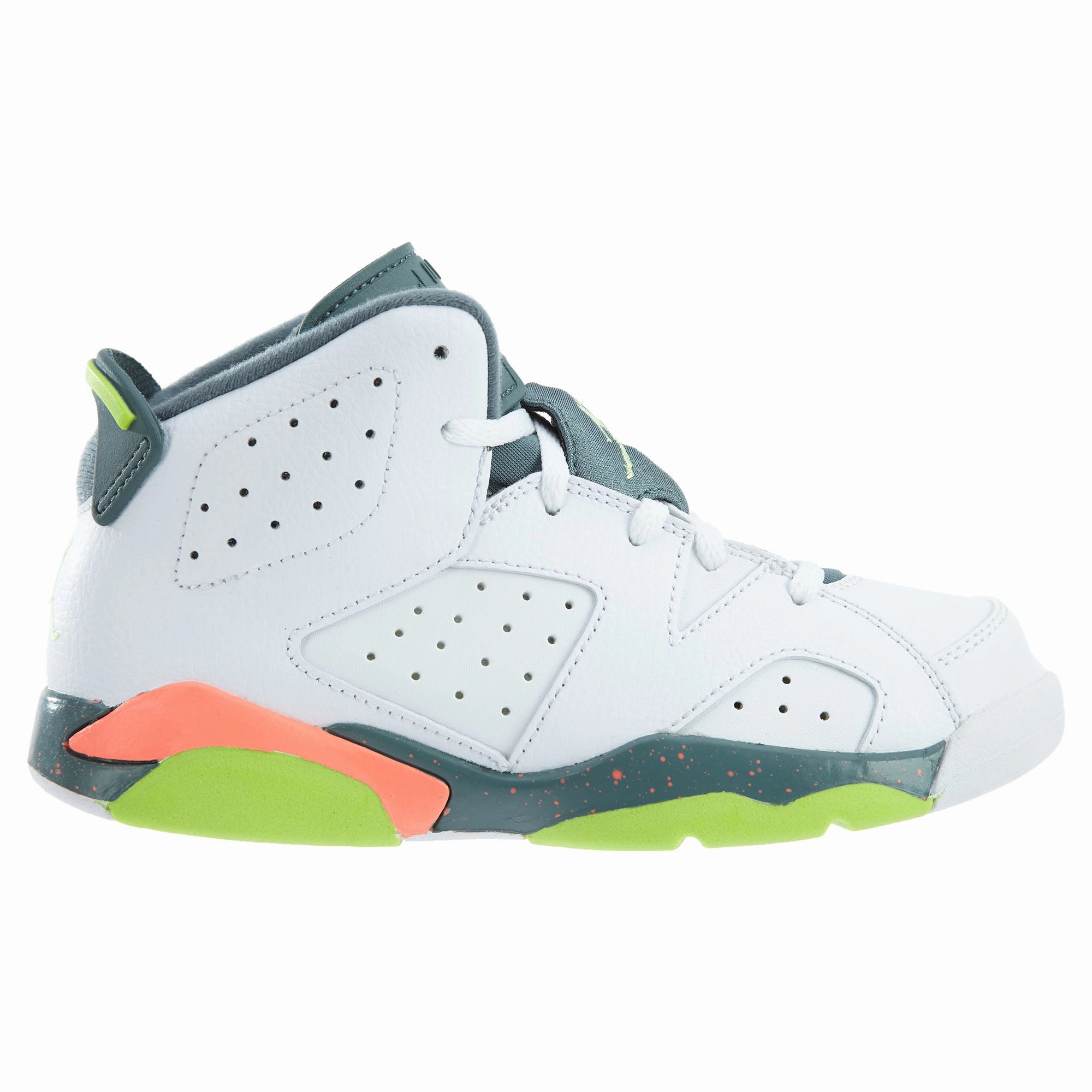 Jordan Retro 6 Little Kids Style : 384666 Authentic Skate Shoe