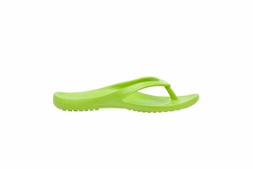Calzuro Aqua Bright Green Flip Flops Size 2 Flip Flops