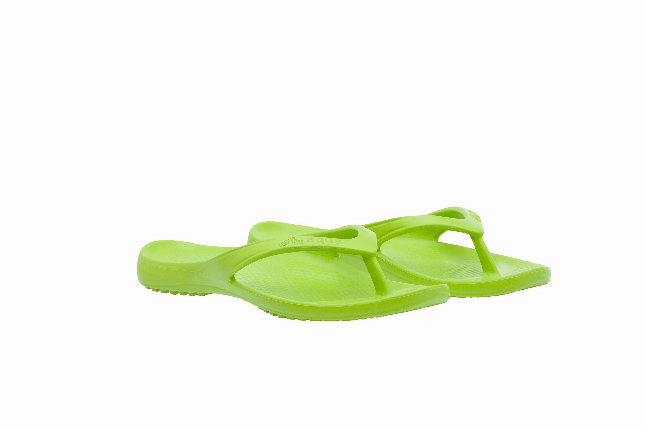 Ultra Comfort Flip Flops Size 7 Calzuro Aqua Bright Green Flip Flops