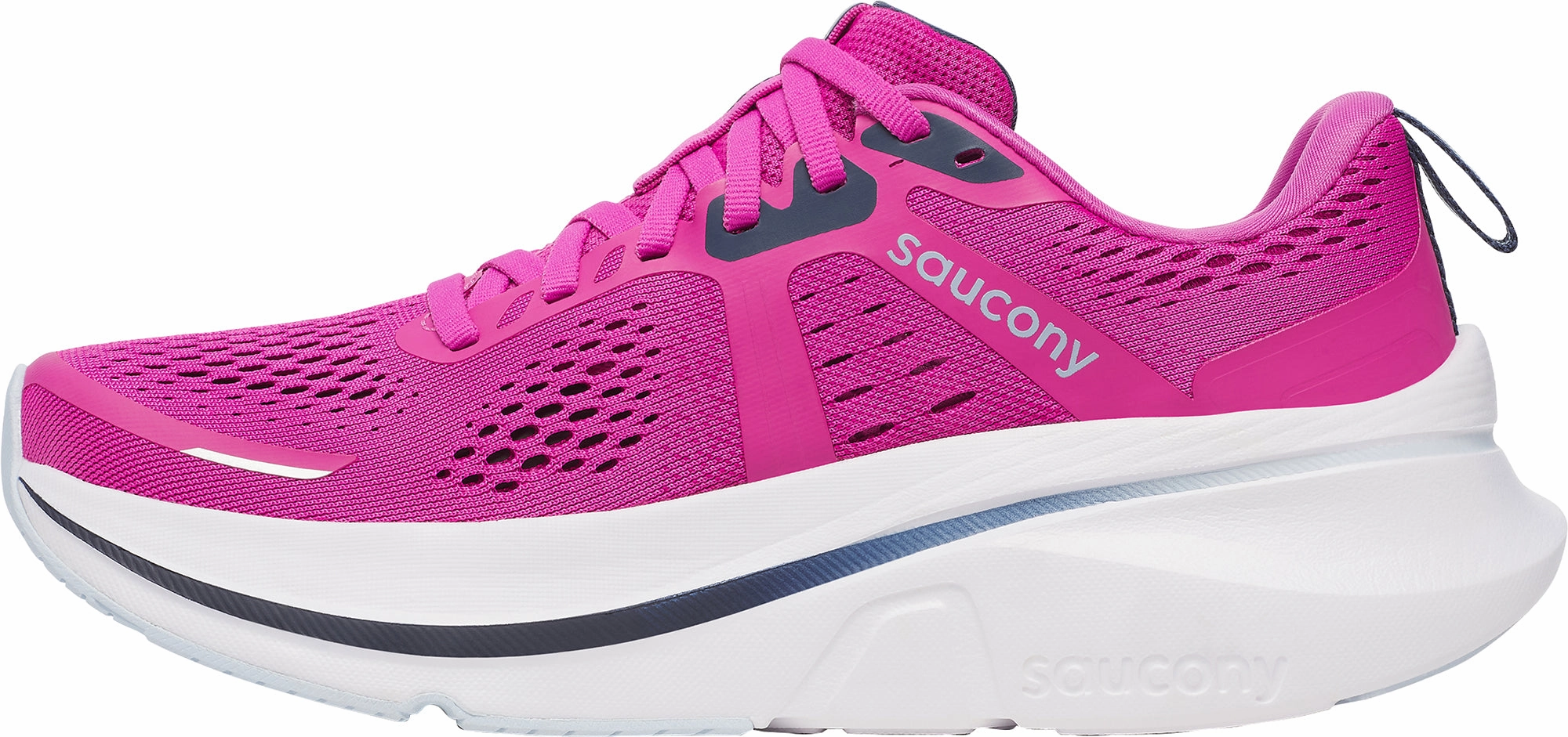 Running Shoes For Large Saucony Guide 18 Womens Running Shoes - Pink