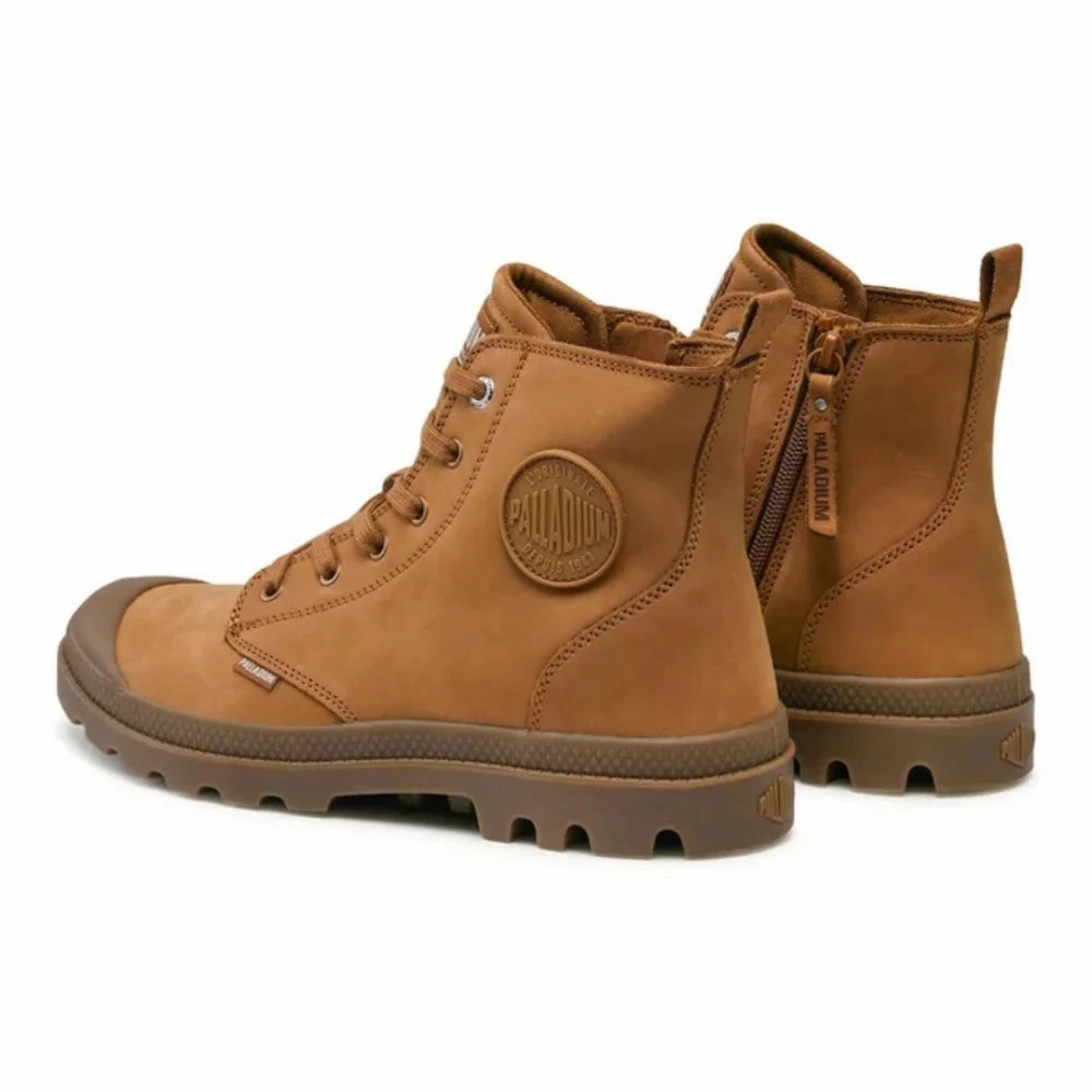 Flat Workout Shoes For Lifting PALLADIUM PAMPA HI ZIP NBK 06440-237