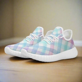 Orthopedic Sneakers Pastel Gingham Dream Sneakers  Everyday Comfort