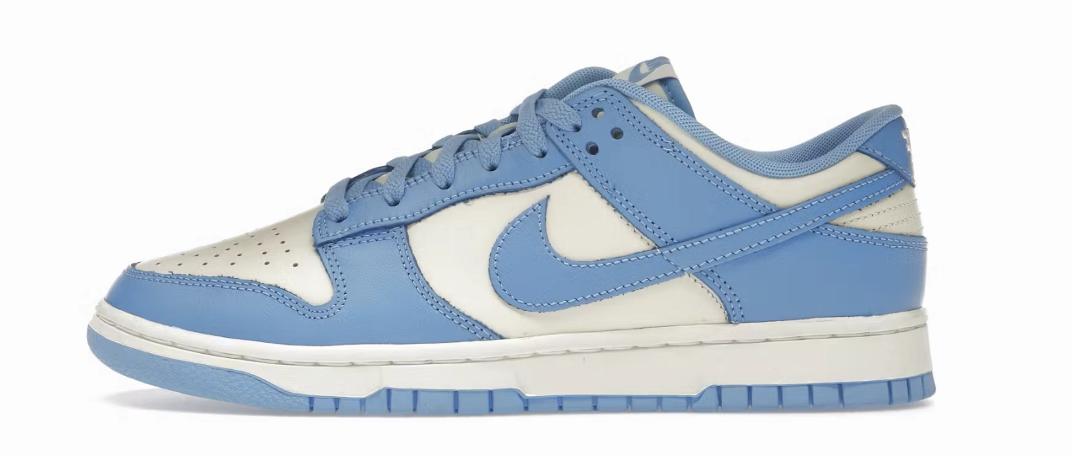 Nike Dunk Low "University Blue" Pre-Owned Asics Ex89 Basketball Shoe