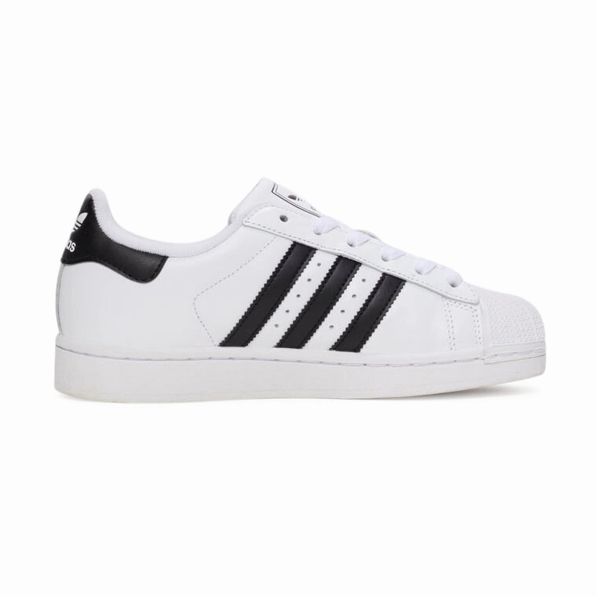 Adidas Superstar II 'White Black' Big Kids' Shoes Supportive Slip On Sneakers