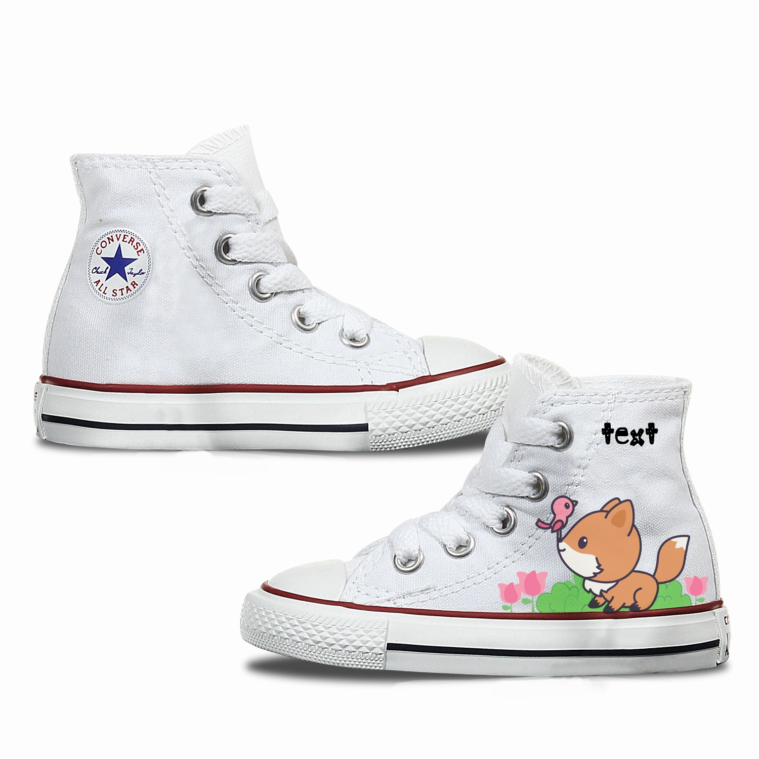 Good Shoes For Long Distance Walking Fox Kids Personalised Converse