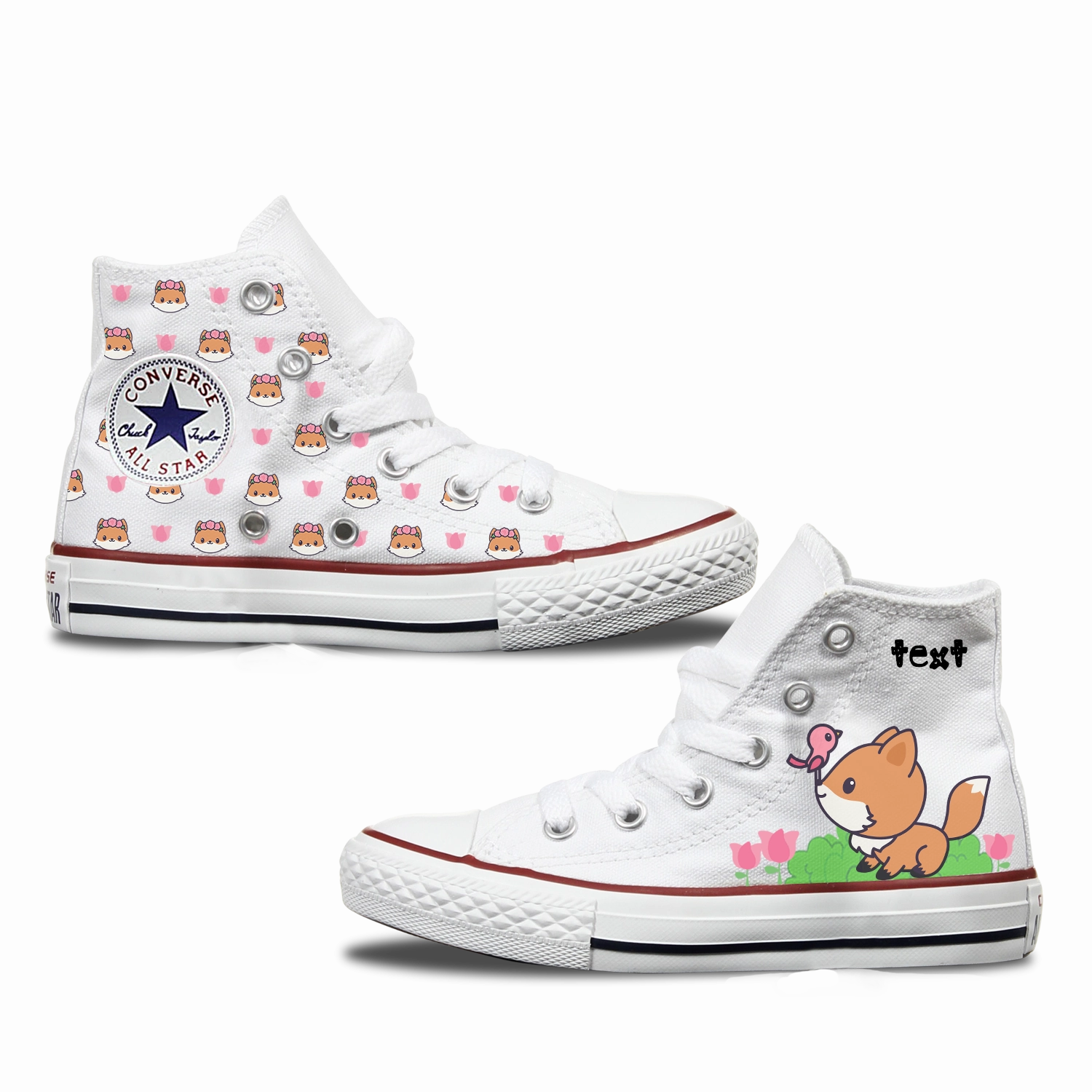 Amazon Walking Shoes Fox Kids Personalised Converse
