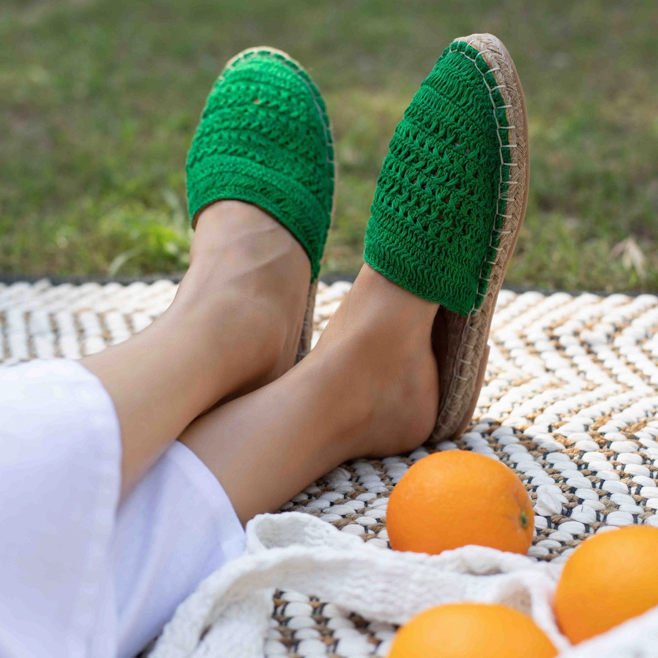 Croshia Green Espadrilles Flats Lucky Brand Mindra Espadrille Wedge