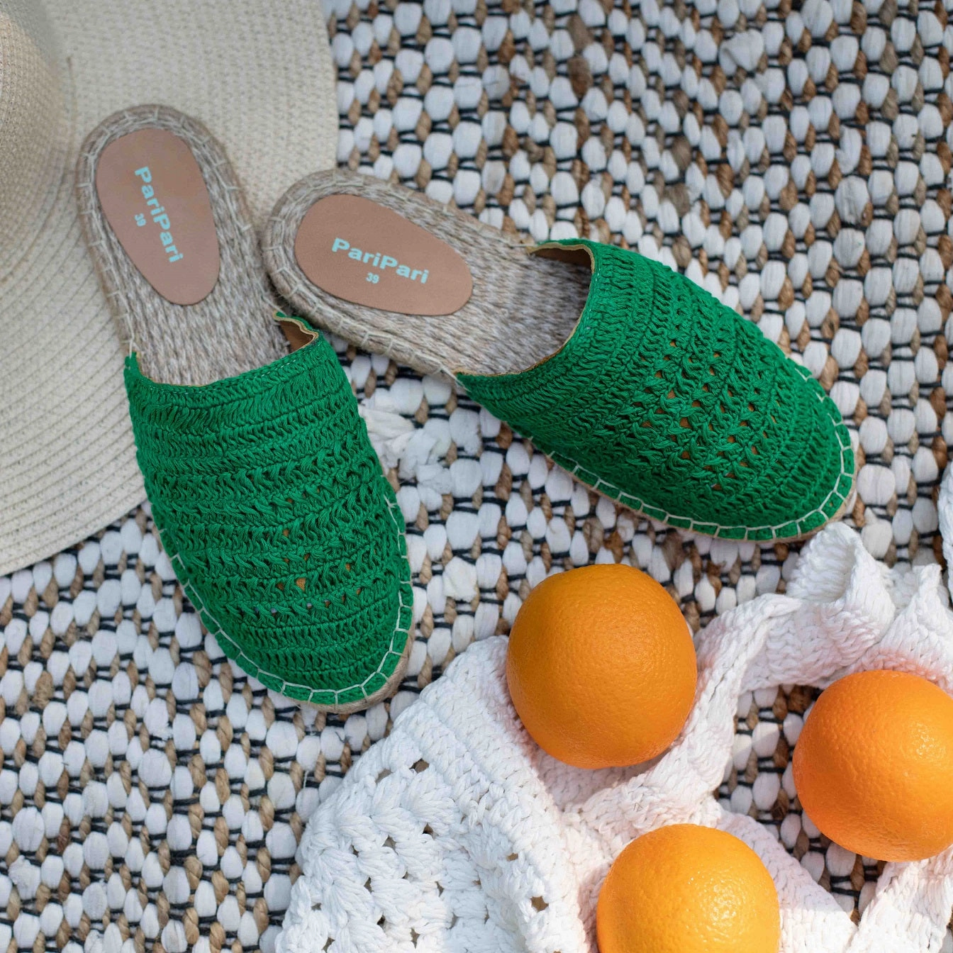 Ralph Lauren Pennie Espadrille Croshia Green Espadrilles Flats