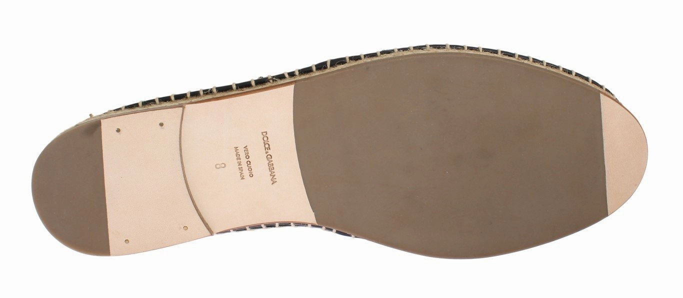 Black Gold Sequined Loafers Espadrilles Carina 80 Suede Wedge Espadrilles