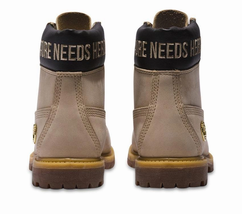 Timberland Womens 6-Inch Premium Waterproof Boot Light Beige Nubuck Scotchgard Waterproofing For Shoes