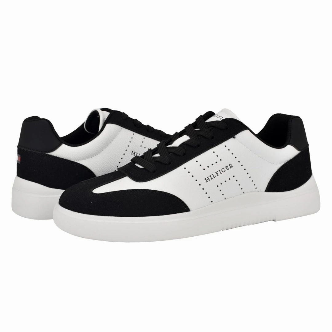 Casual Bottom Shoes Tommy Hilfiger Chafik Sneakers Men - BLKWHT