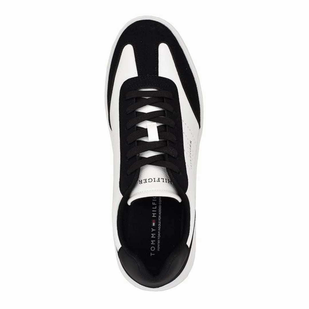 Tommy Hilfiger Chafik Sneakers Men - BLKWHT Top Brand Casual Shoes