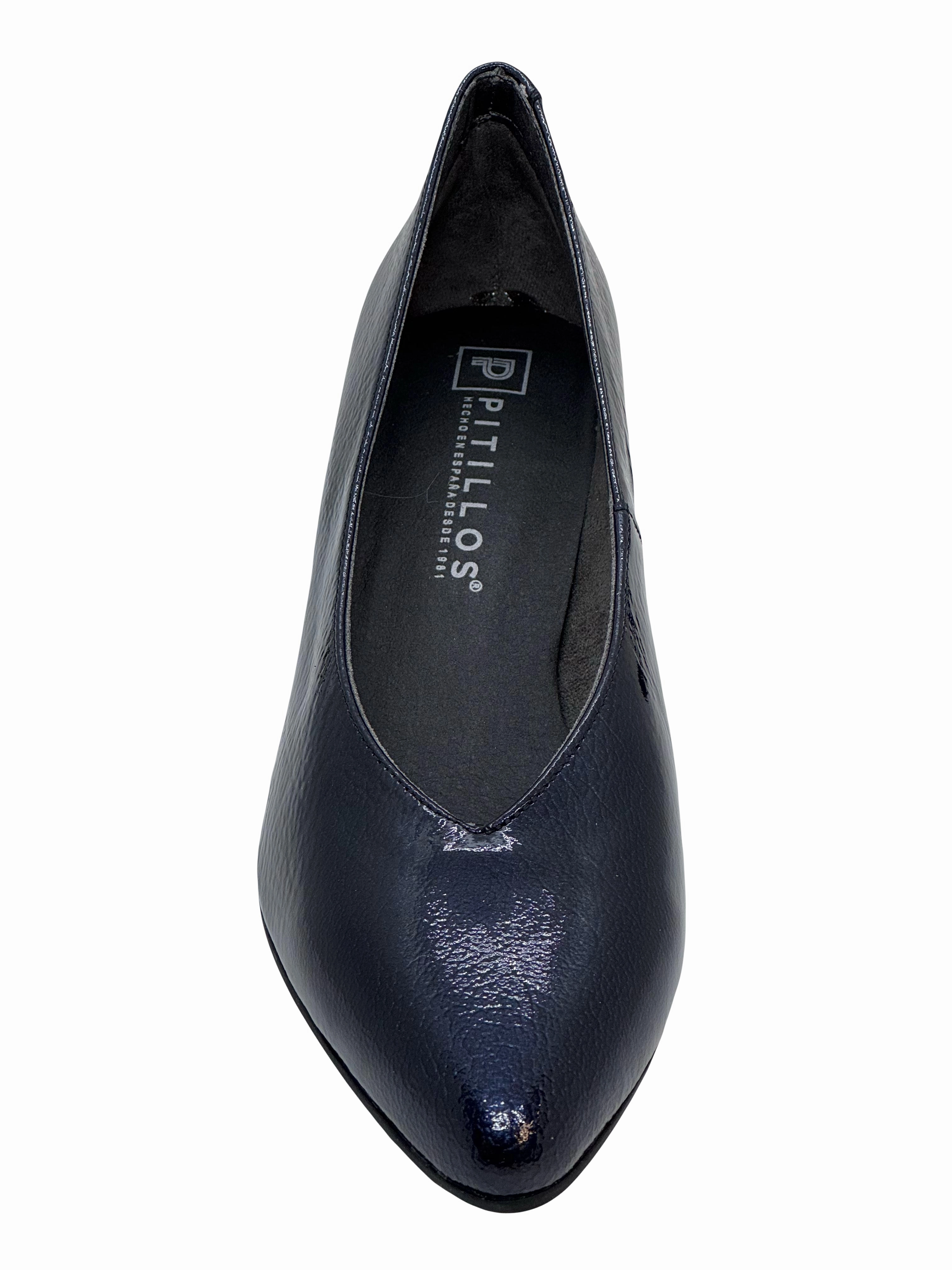 Pitillos Ladies Crinkle Patent Low Heel Court Shoe Waterproof Shoe Cover Silicone