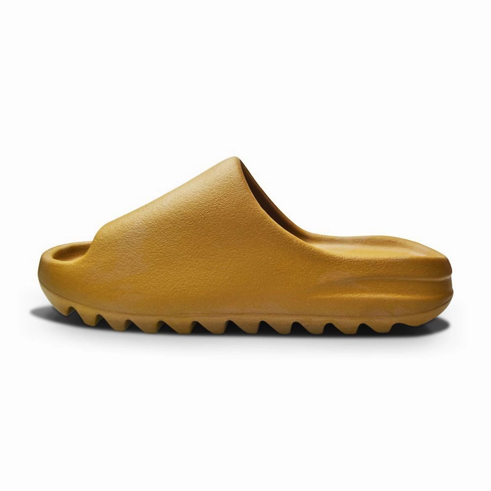 Mens Adidas Yeezy Sliders - GW1931 -  Sliders "Ochre" Mountain Flip Flops
