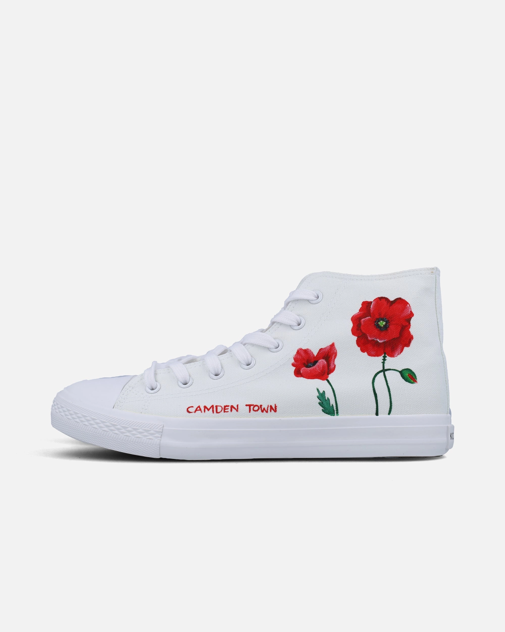 Poppies Hand Painted Shoes