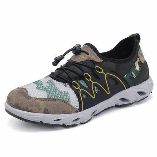 Men Comfy Breathable Mesh Outdoor Hiking Athletic Shoes Hiking Shoes At Walmart