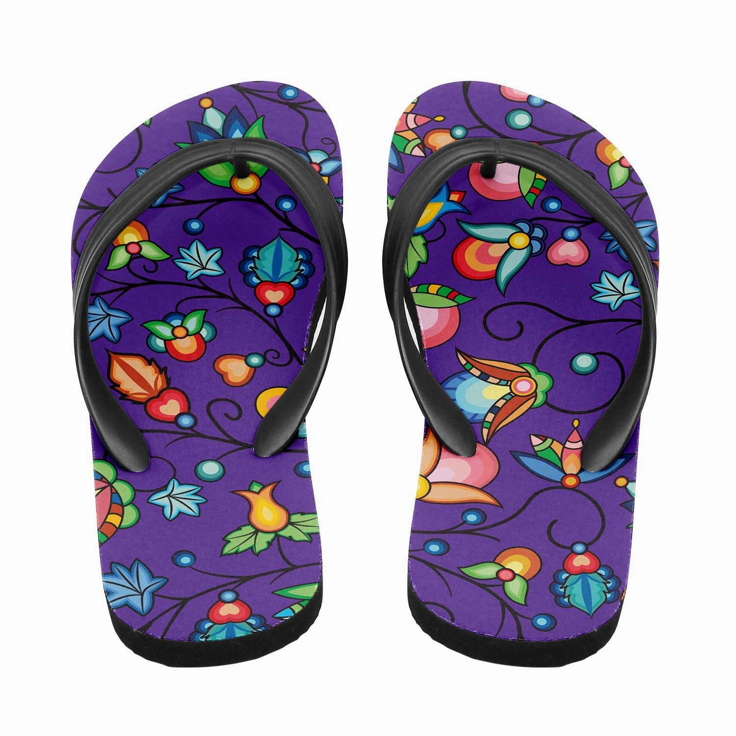 Speedo Flip Flops Prairie Plains Spirit Midnight Purple Flip Flops