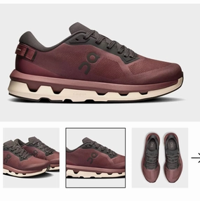 Pre-Order Burgundy Swarovski On CloudZone Running Shoes Nephelea Holo Running Shoes