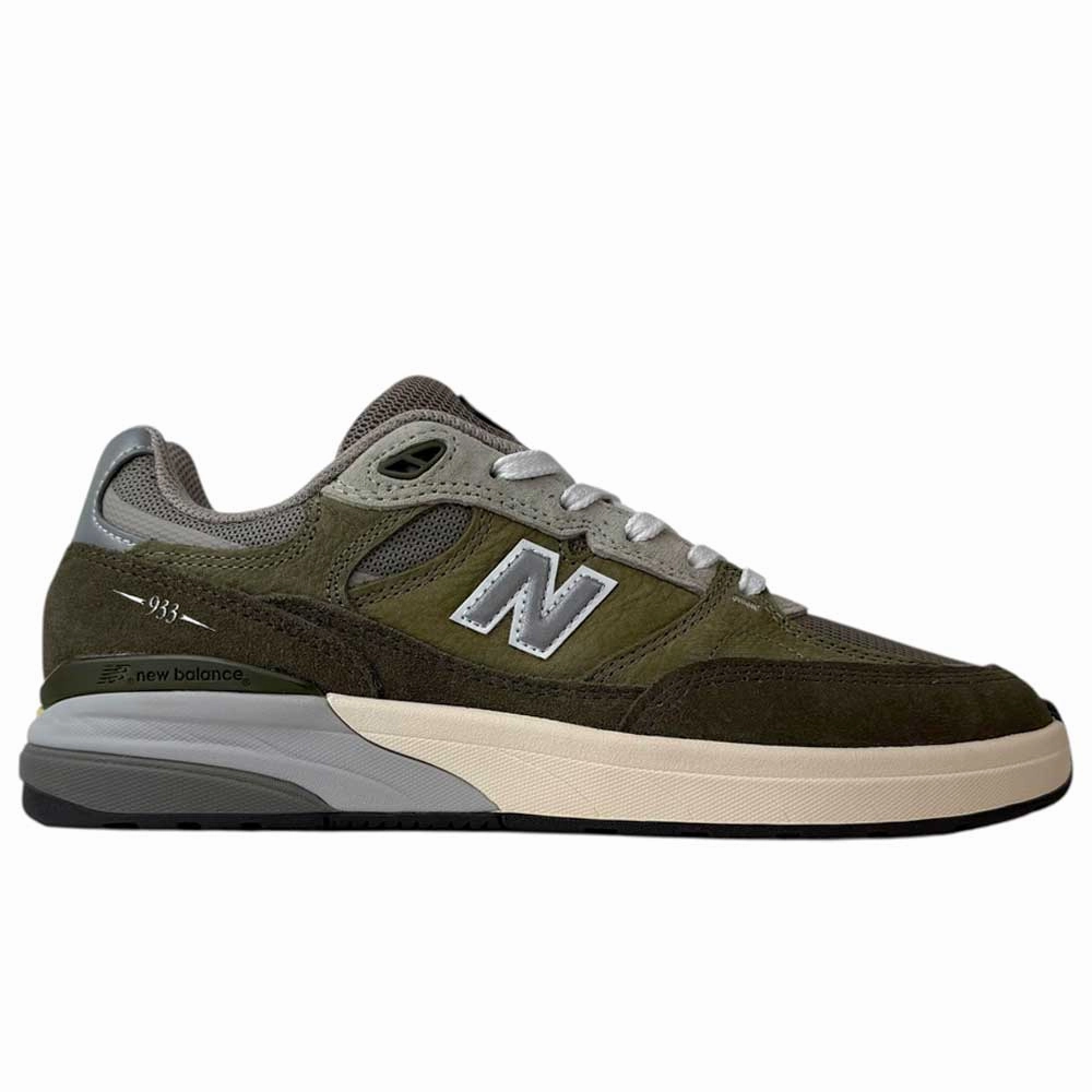 Skate Shoes Vs Normal Shoes 933 JKL Andrew Reynolds Green New Balance Numeric Skateboarding Shoes Suede