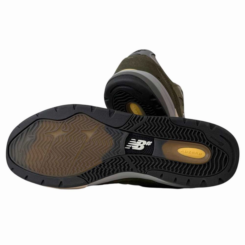 933 JKL Andrew Reynolds Green New Balance Numeric Skateboarding Shoes Suede Viral Skate Shoes