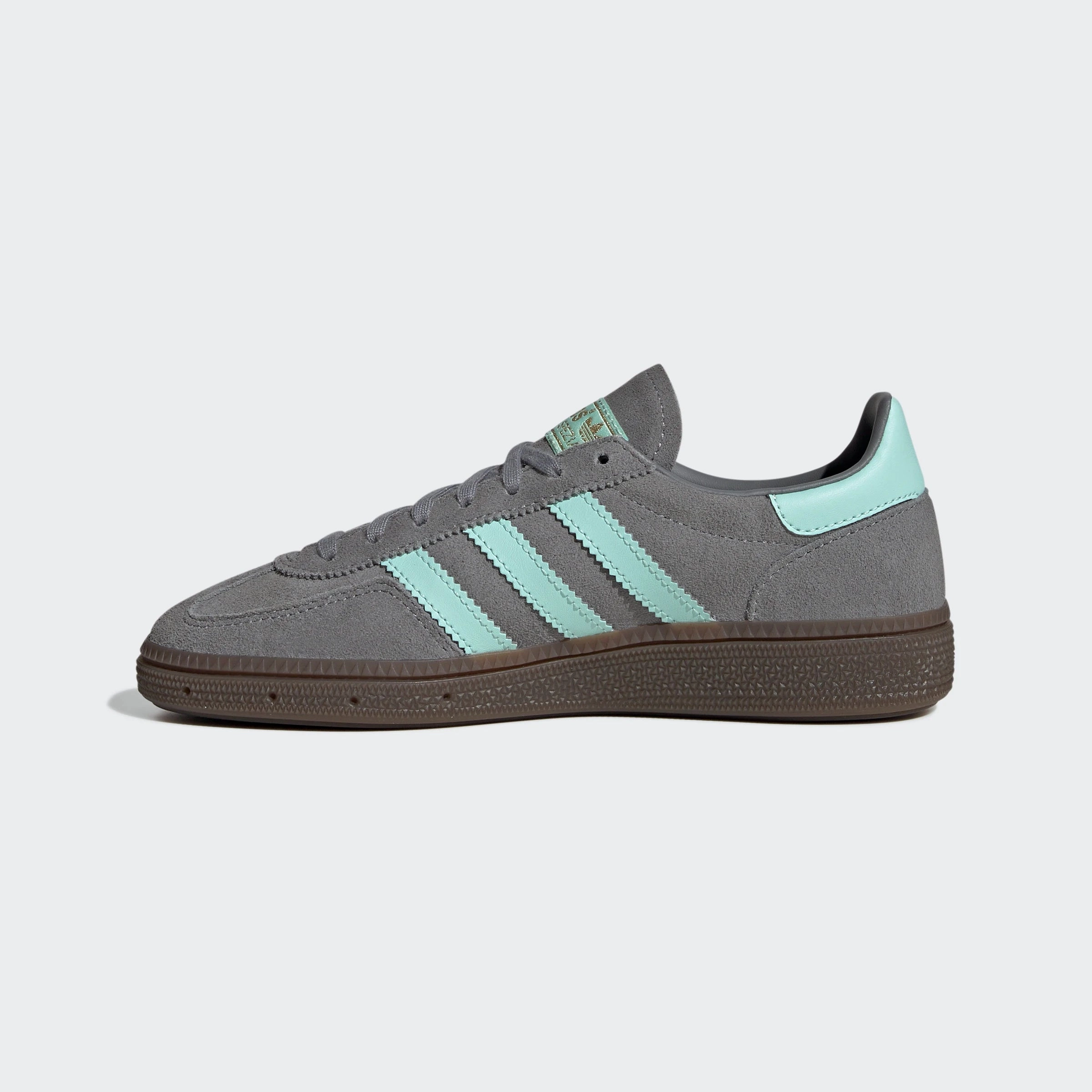 Adidas Handball Spezial - Grey Three / Clear Mint / Gum Adidas Race Walking Shoes