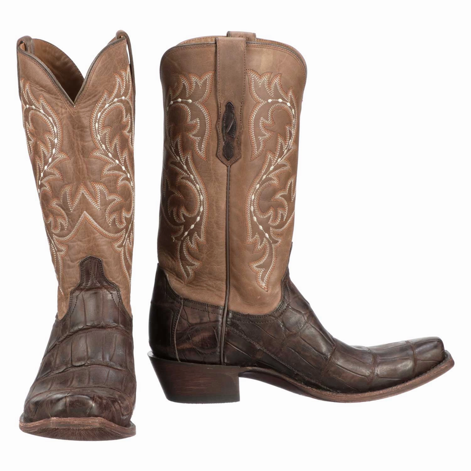 Burke Giant Alligator Boot Riding Style Boots