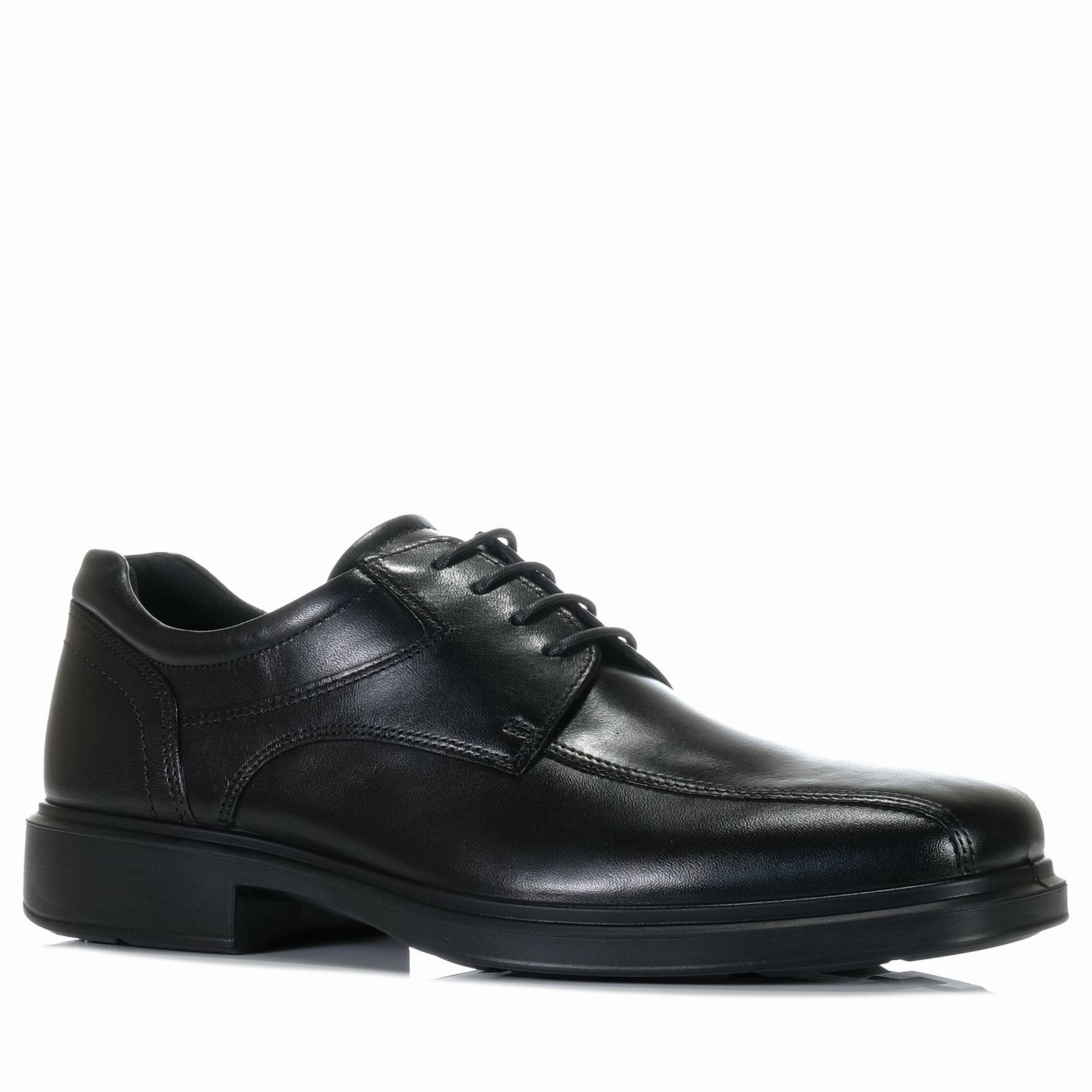 Walking Work Shoes Ecco Helsinki 2 Lace 500174 Black Santiago