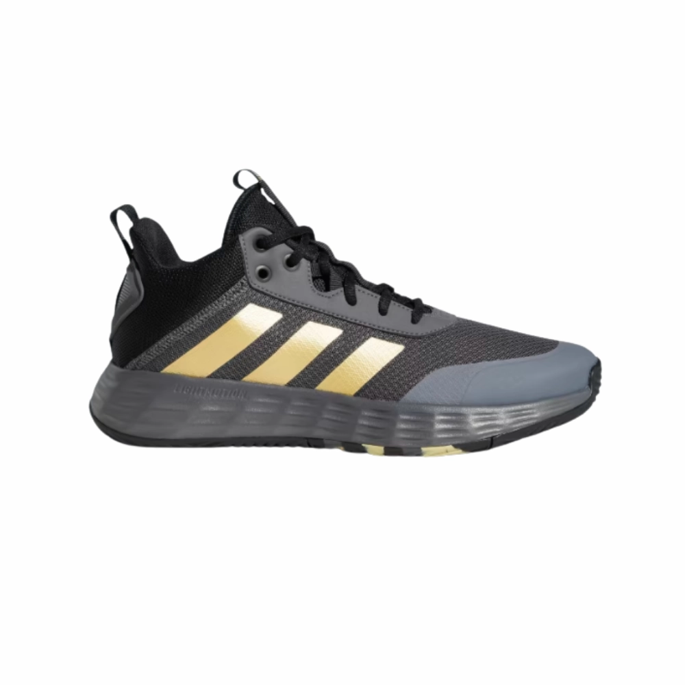 Adidas Own The Game2.0  Mens Mid-Cut Basketball Shoe Gold/Grey/Black GW5483 Adidas Size Chart Shoes