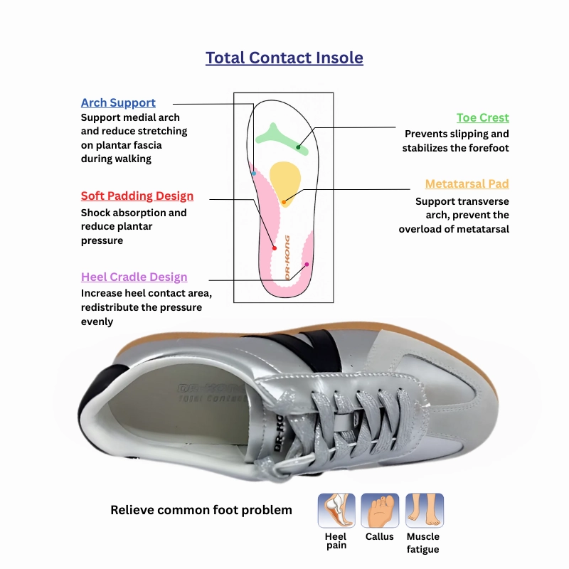 DR.KONG WOMEN COMFORT CASUAL SHOES DK-W5001521-SIL Casual Trail Running Shoes