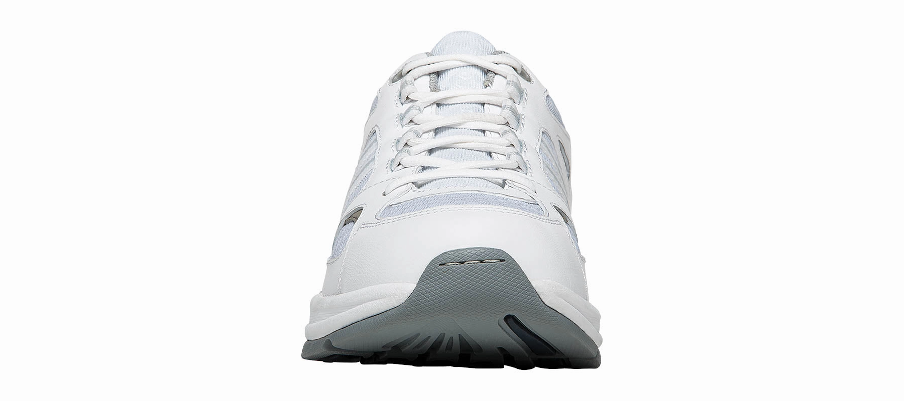 Propet Men Walking Sneaker - Denzel M0621 White Snake Print Flat Shoes