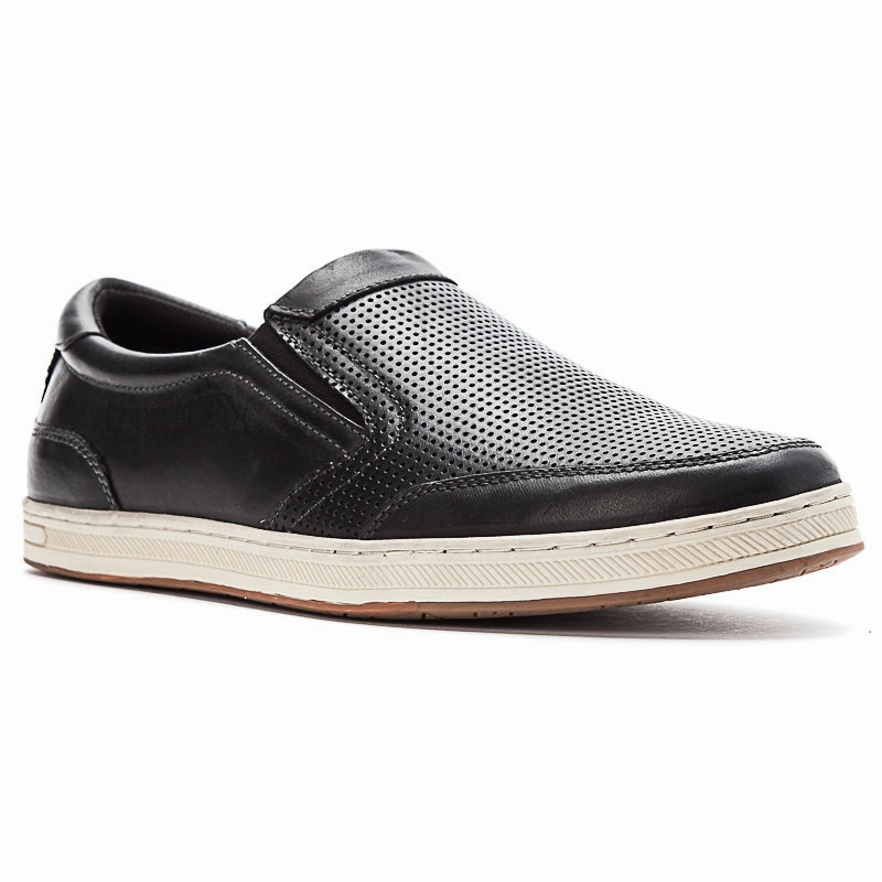 Propet's Men Casual - Logan MCV014L- Black Simple Fashion Breathable Casual Shoes